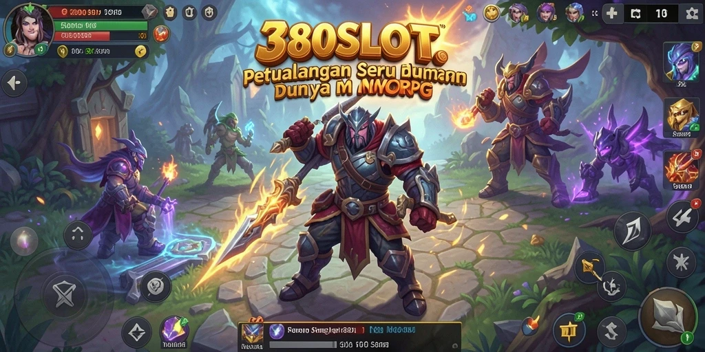Screenshot gameplay 380SLOT menampilkan aksi seru dalam eksplorasi dunia MMORPG.