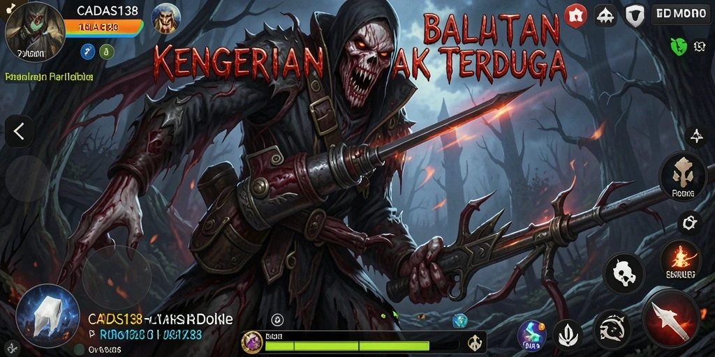 Gameplay menegangkan dengan suasana mencekam di CADAS138.