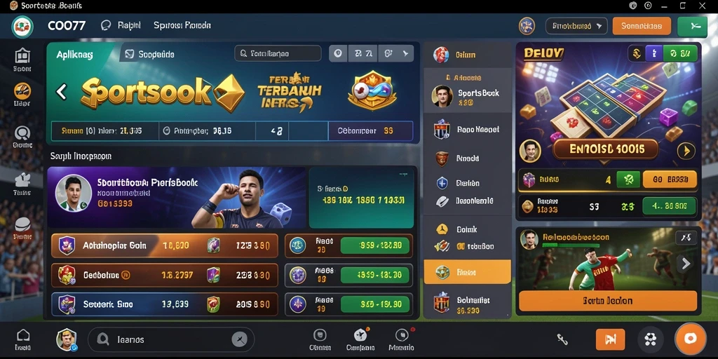Tampilan screenshot gameplay COO77 yang menarik dengan berbagai pilihan taruhan.
