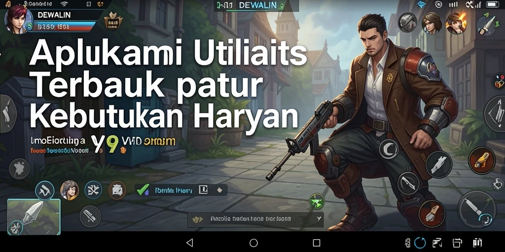 Screenshot utama DEWALIN menampilkan pengingat dan catatan yang mudah diakses.