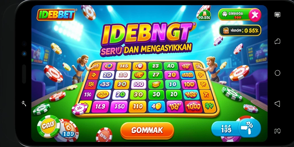 Tampilan gameplay Bingo IDEBET yang seru dan interaktif.