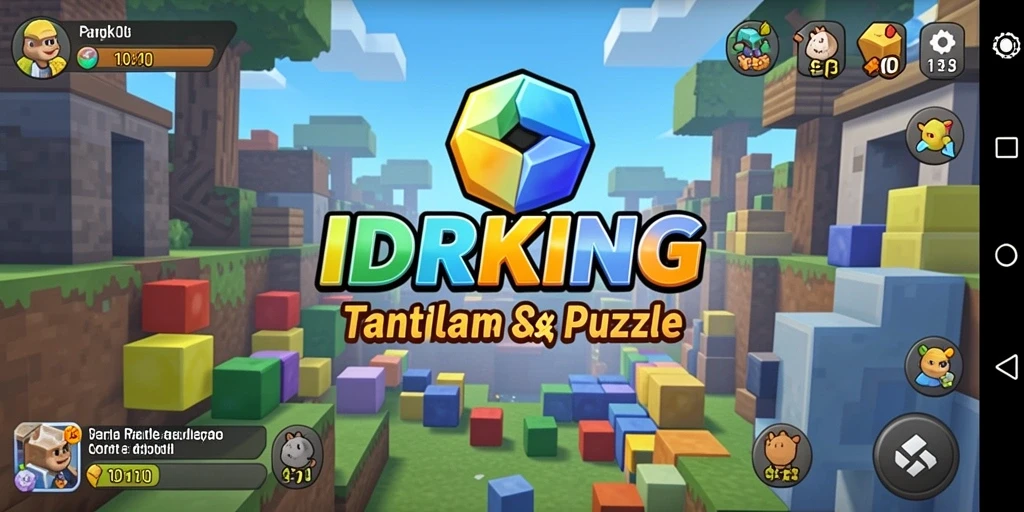 Tampilan gameplay menarik dari IDRKING saat memecahkan teka-teki Puzzle.