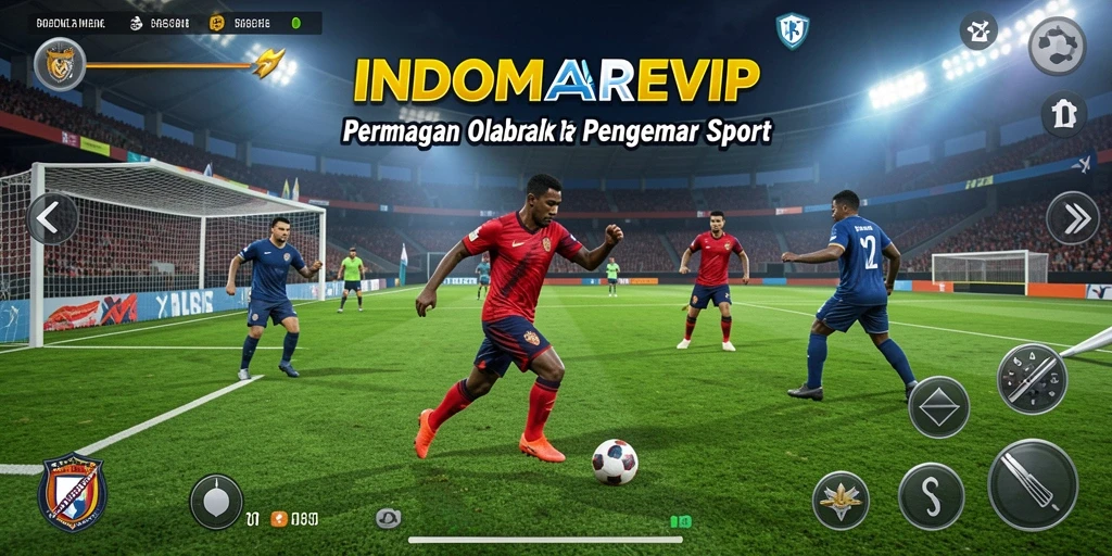 Tampilkan gameplay seru dalam aplikasi INDOMAREVIP
