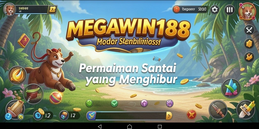 Tampilan menarik dari gameplay MEGAWIN188 yang menghibur.