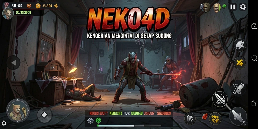 Tampak menegangkan dari gameplay Horror di NEKO4D.